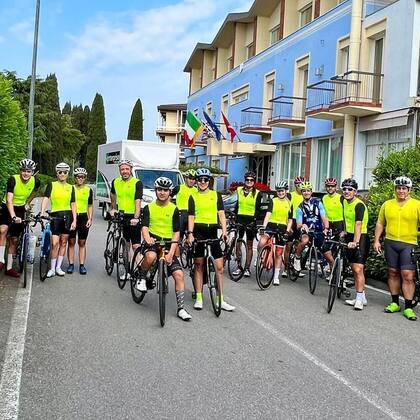 La foto grupal de Gaby Sabatini con los deportistas argentinos