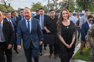 Villarruel respondió a las críticas de los libertarios por su foto con Gildo Insfrán en Formosa