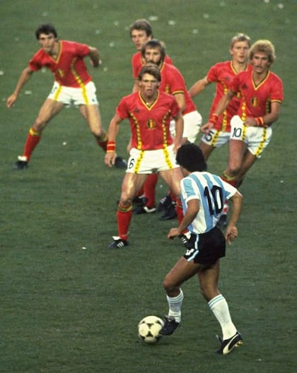 La foto más engañosa de Diego Maradona