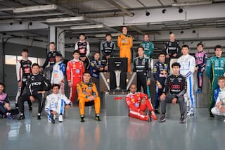 El detrás de escena de la foto de los 22 pilotos de la Fórmula 1 y las buenas sensaciones de Colapinto