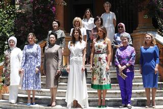 G20: la llegada de las primeras damas y acompañantes a Villa Ocampo