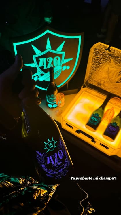 La foto que compartió L-Gante por la noche luego de que Luis Perdomo diera la noticia sobre su estado de salud (Foto: Instagram @lgante_kelole)