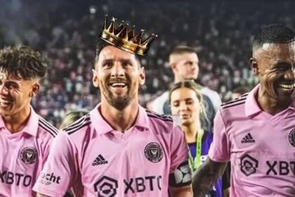 La foto que compartió Victoria Beckham en homenaje a Lionel Messi