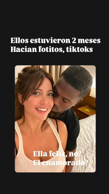 La foto que compartió Yanina Latorre en la que puede verse a Wanda con Keita