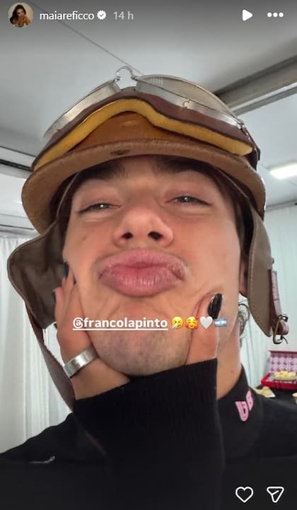 La foto que confirma la relación entre Maia Reficco y Franco Colapinto