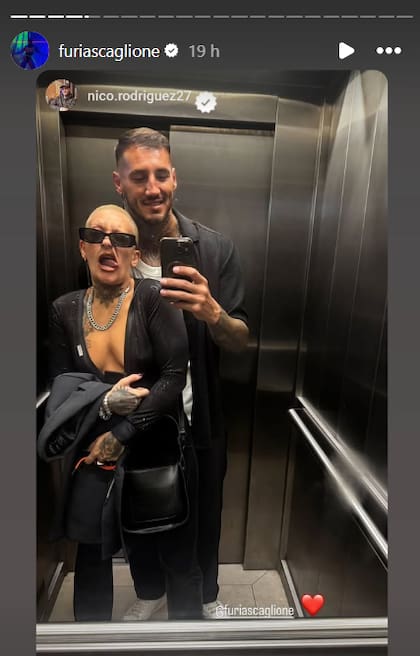 La foto que confirmó el romance de Furia con el arquero