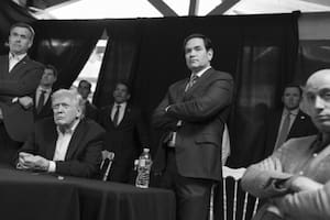 La foto que difundió la Casa Blanca en la que puede verse a Trump monitoreando el operativo en Venezuela