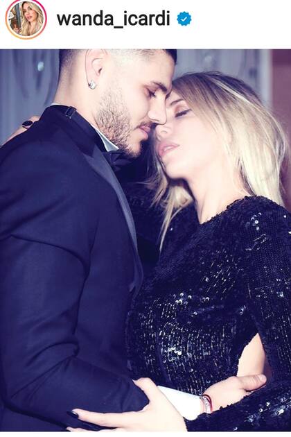 La foto que eligió para contar la reconciliación con Mauro en su cuenta de Instagram.