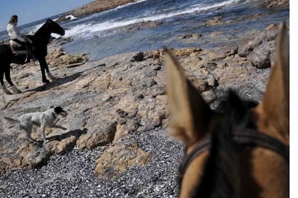 La foto que ilustra la tapa del suplemento dominical de The New York Times