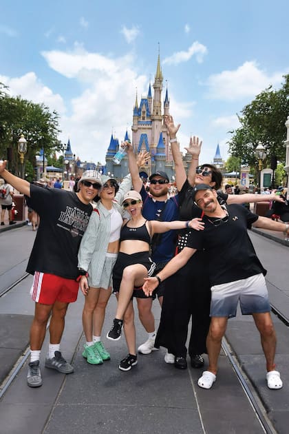La foto que no puede faltar con el famoso
castillo de Cenicienta como telón de fondo.