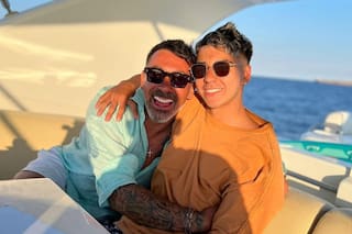 La foto que compartió el hijo del Pocho Lavezzi en medio del hermetismo sobre la salud del exjugador