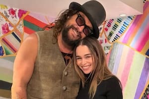El reencuentro de Emilia Clarke y Jason Momoa que emocionó a los fans de Game of Thrones