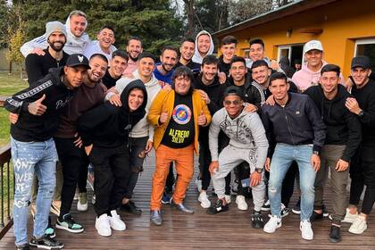 La foto que subió Benedetto