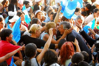 La foto que subió Cristina a la red Twitter