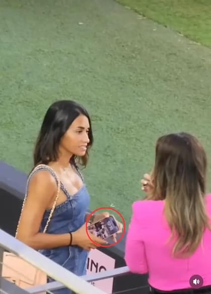 La foto que tendría Anto Roccuzzo como fondo de pantalla