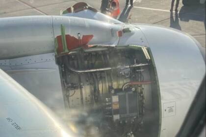 La foto que tomó la pasajera Jacqueline Stonas