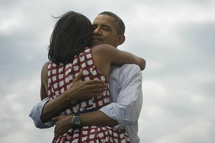 La foto que tuiteó Obama al ganar su segundo mandato, en 2013