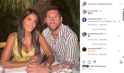 La foto viral de Lionel Messi y Antonela Roccuzzo