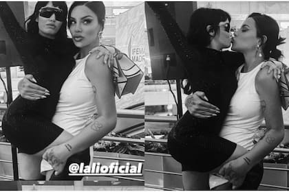 La fotografía de Lali Espósito a los besos con la cantante y actriz española
(Foto: Instagram La Jedet)