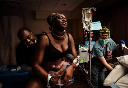 La fotografía que ganó premios y cuya historia la consagró como la videografa de partos 2022.