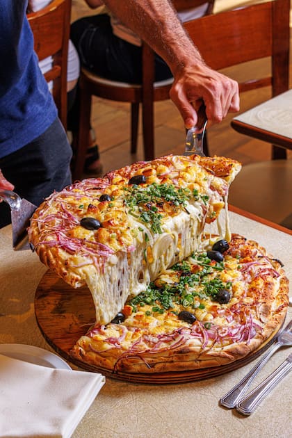 La Fourzzeta, con cuatro tipo de cebolla distinta, de San Carlos, en Caballito