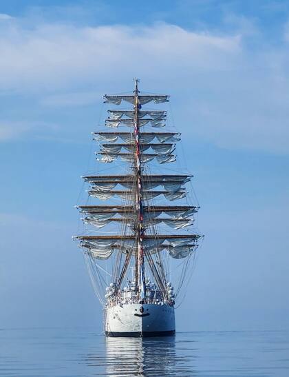 La Fragata Libertad.