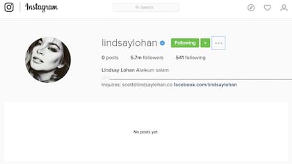 La frase árabe que eligió para su bio