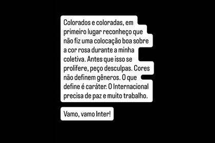 La frase de Abel Braga provocó repudio en redes sociales y obligó al entrenador a disculparse