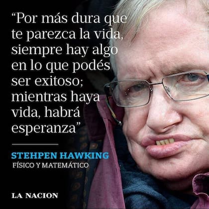 La frase de Stephen Hawking es fundamental en pleno 2026 para concientizar sobre el suicidio y la depresión