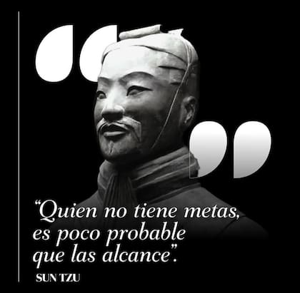 La frase de Sun Tzu quedó en la historia como una forma de motivación