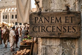 Qué significa la frase del latín “Panem et circenses”, que muchos malinterpretan
