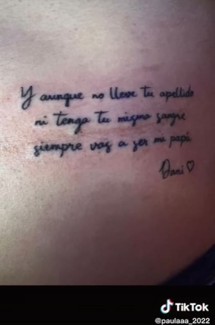 La frase que emocionó al hombre hasta las lágrimas. Fuente: TikTok