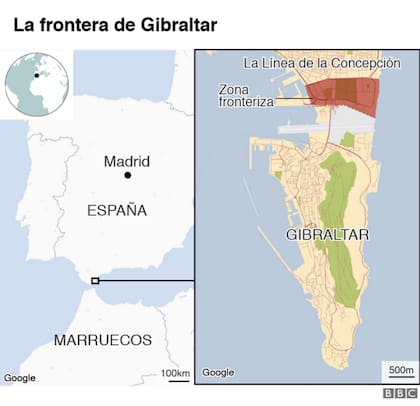 La frontera de Gibraltar