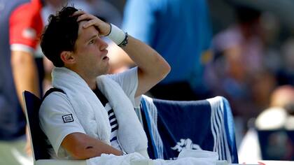 La frustración de Diego Schwartzman, que perdió en casi dos horas de partido