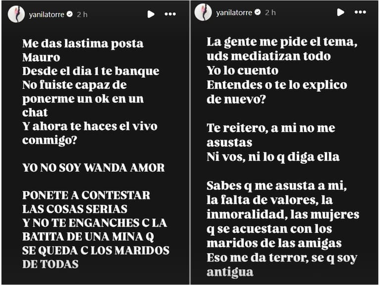 La fuerte respuesta de Yanina Latorre a Mauro Icardi