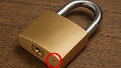 La función del agujero del candado