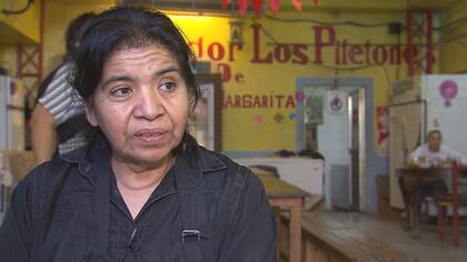 La fundadora de la Fundación Los Piletones, Margarita Barrientos