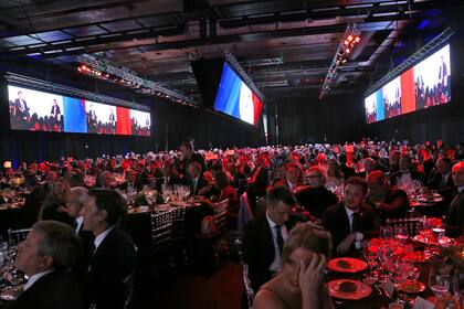 Cena de gala por los 100 años de la Cámara de Comercio de Estados Unidos en la Argentina