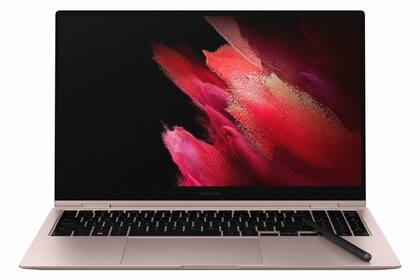 La Galaxy Book Pro 360 es el modelo equipado con una pantalla táctil, compatible con el lápiz S Pen de Samsung
