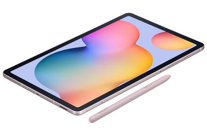 La Galaxy Tab S6 Lite tiene una pantalla de 10 pulgadas, viene con lápiz para dibujar en pantalla, parlantas AKG y Android 10