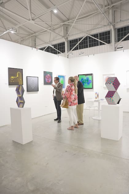 La galería chilena Prima exhibe obras de Julio Le Parc, Jesús Rafael Soto, Roberto Matta y Victor Vasarely, entre otros grandes artistas