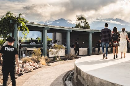 La galería circular de la bodega es parte de la gracia de SuperUco