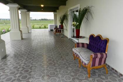 La galería del clubhouse