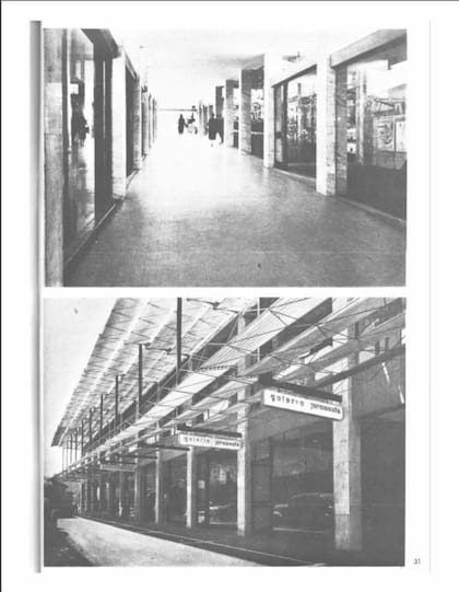 La galería Juramento tenía una superficie de 6800 metros cuadrados