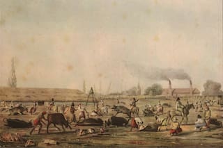 Carne salada, tasajo, cuero y pezuñas: la riqueza que generaban los saladeros