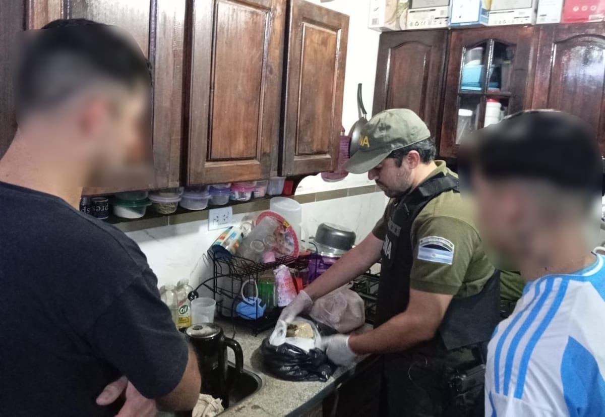 Operativo de la Gendarmería: cayó una banda narcocriminal que operaba en la villa 1-11-14