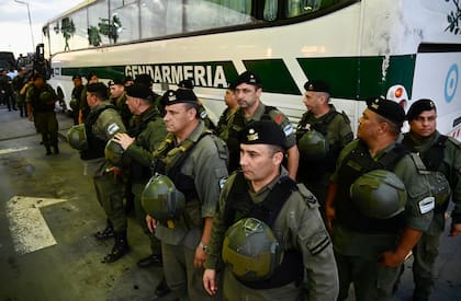 La Gendarmería llegó a Rosario para tratar de controlar la violencia
