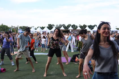 La gente asistió con ropa cómoda