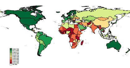 "La geografía de la felicidad", según el informe de la ONU