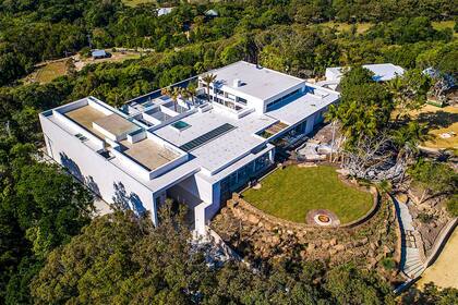 La gigantesca mansión de Chris Hemsworth y Elsa Pataky en Byron Bay, Australia.